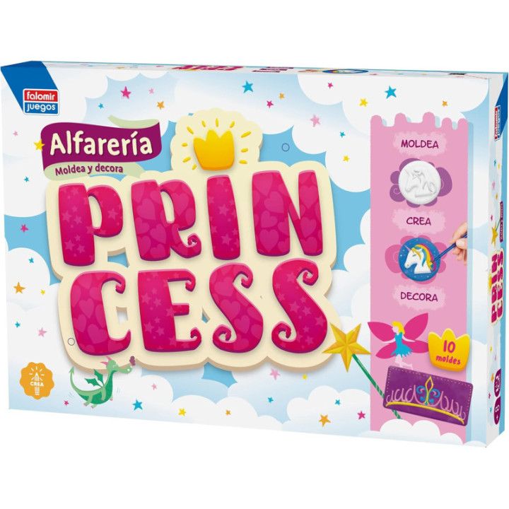 Falomir Alfarería Princess 28437, juego de moldeado y decoración