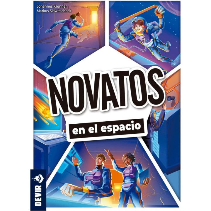 Devir Novatos en el Espacio, juego cooperativo con 8 retos