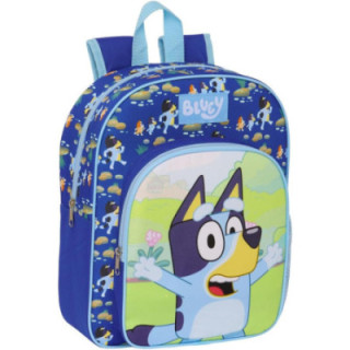 Bluey mochila escolar azul marino