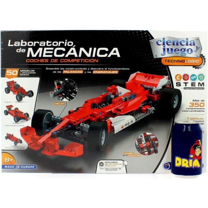 Clementoni Laboratorio de Mecánica Fórmula, 50 proyectos de coches
