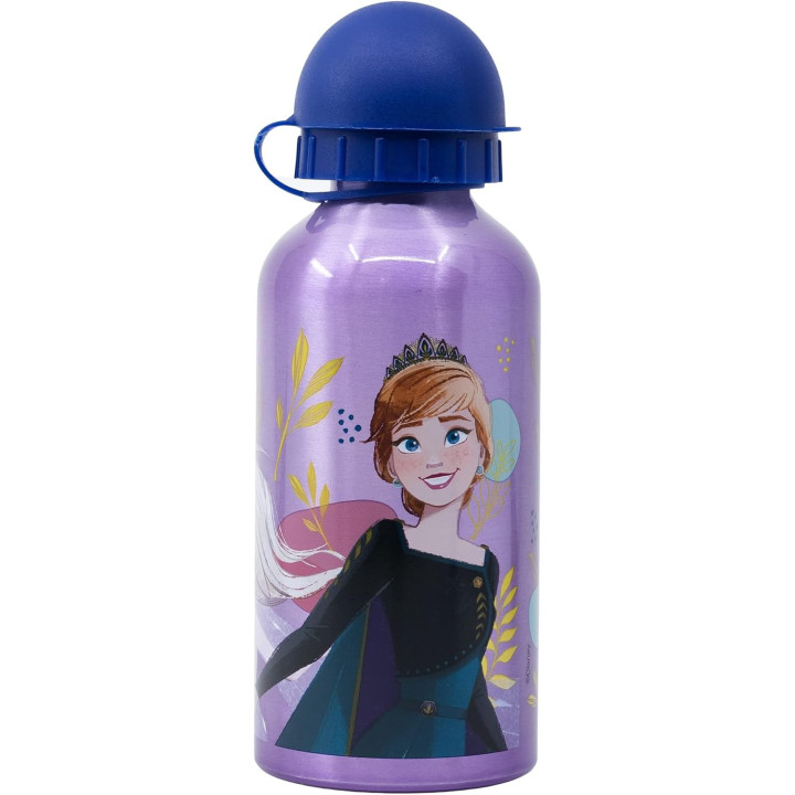 Stor cantimplora infantil de aluminio Frozen, 400 ml
