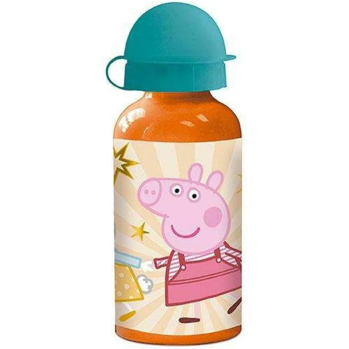 Peppa Pig Kindness Counts, cantimplora infantil de aluminio de 400 ml