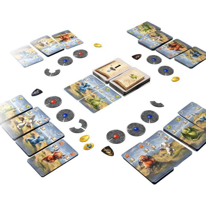 Devir Dragonkeepers, juego familiar de cartas para criar dragones