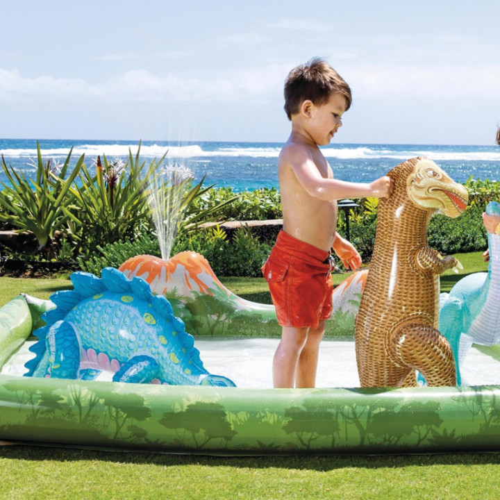 Intex 56132, centro de juegos acuático Dinosaurios de 410 litros