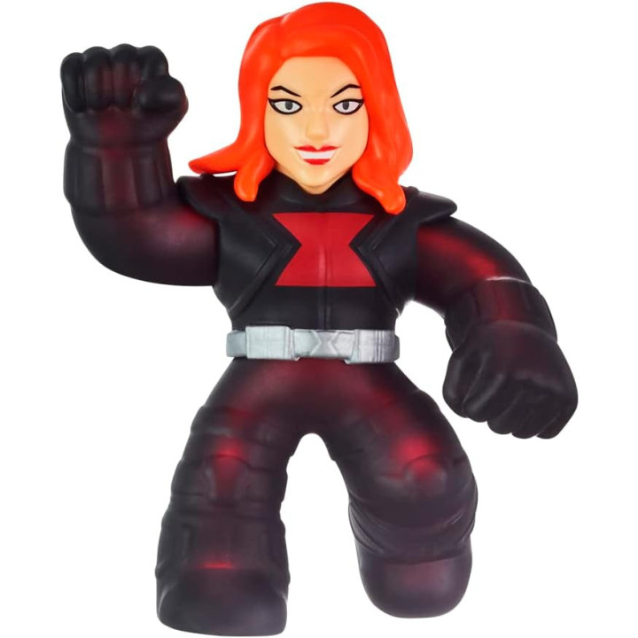 Heroes of Goo Jit Zu Marvel Black Widow, figura elástica CO41440