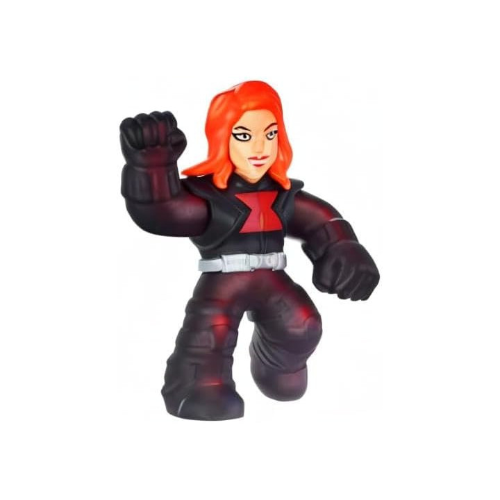 Heroes of Goo Jit Zu Marvel Black Widow, figura elástica CO41440