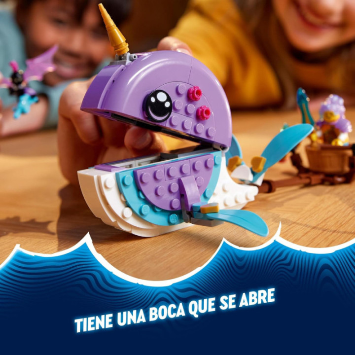 LEGO DREAMZzz 71472 Globo-Narval de Izzie, construcción 2 en 1