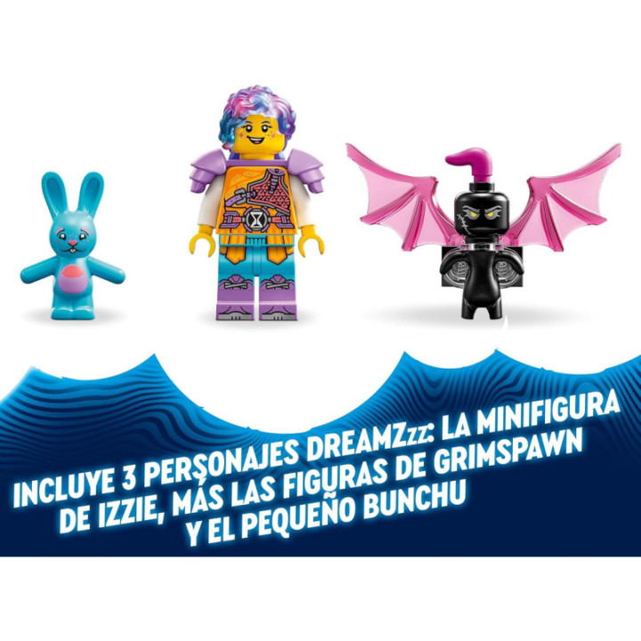 LEGO DREAMZzz 71472 Globo-Narval de Izzie, construcción 2 en 1