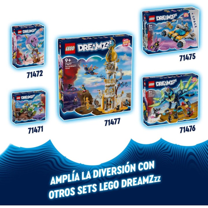LEGO DREAMZzz 71472 Globo-Narval de Izzie, construcción 2 en 1