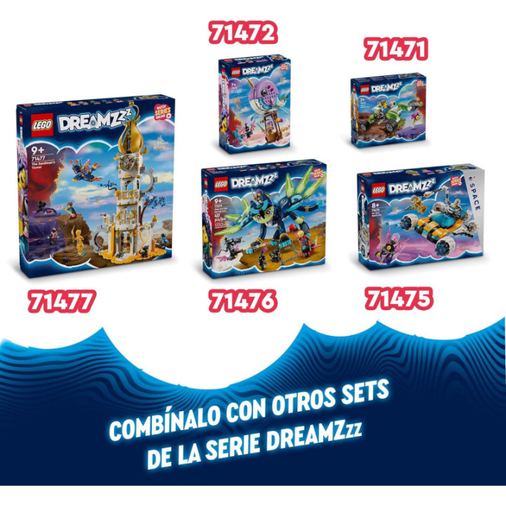LEGO DREAMZzz 71472 Globo-Narval de Izzie, construcción 2 en 1