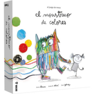 Devir El Monstruo de Colores, juego cooperativo infantil en castellano