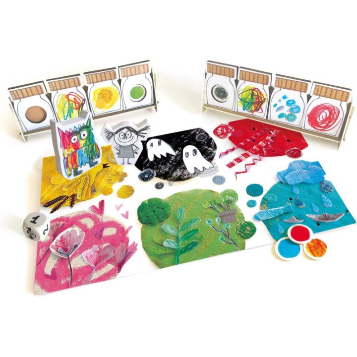 Devir El Monstruo de Colores, juego cooperativo infantil en castellano