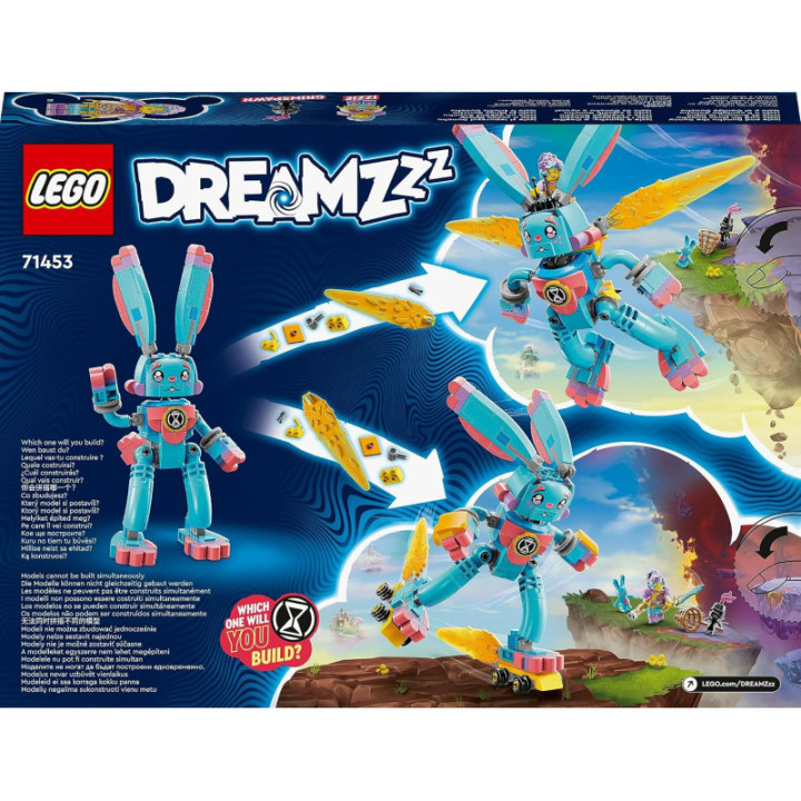 LEGO DREAMZzz 71453 Izzie y el conejo Bunchu, figura construible 2 en 1