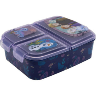 Stor Frozen, fiambrera infantil con 3 compartimentos