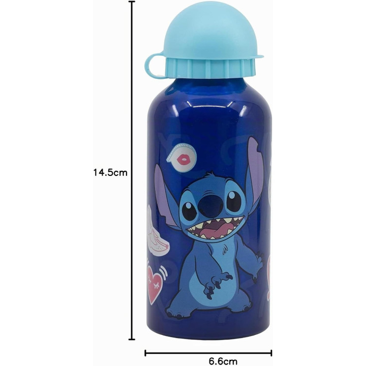 Stor Stitch, cantimplora infantil de aluminio de 400 ml