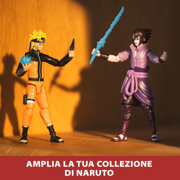 Bandai Anime Heroes Naruto Uzumaki, figura articulada de 17 cm