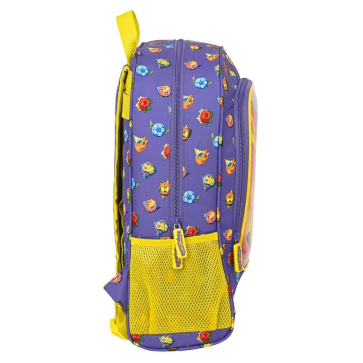 Safta Superthings Guardians of Kazoom, mochila escolar adaptable a carro, 32 × 14 × 42 cm