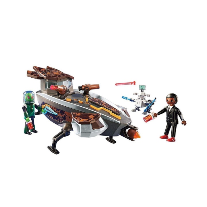 Playmobil Super 4 Gene y Sykroniano con Nave, multicolo - GBLA
