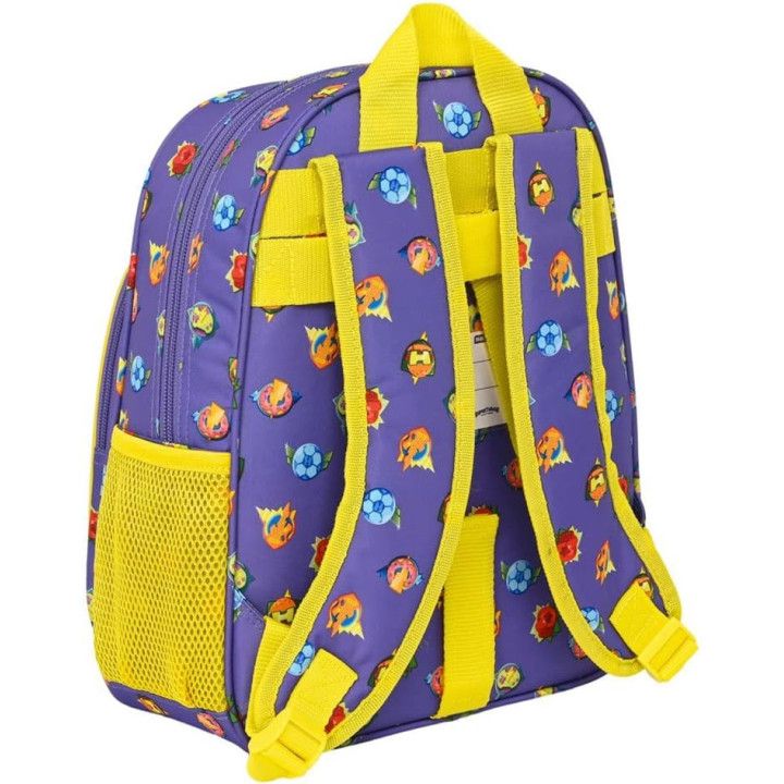 Safta Superthings Guardians of Kazoom, mochila infantil adaptable a carro, 27 × 33 × 10 cm