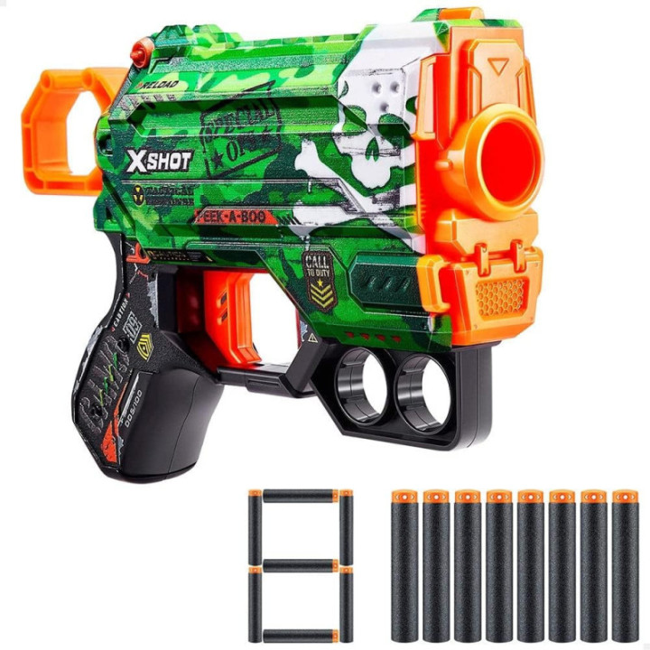 ColorBaby X-Shot, pistola lanzadardos de 9 piezas