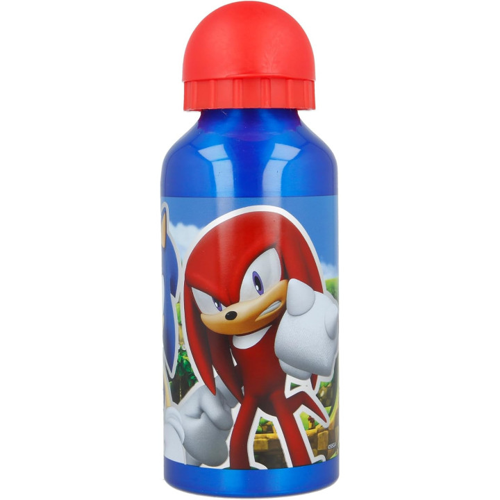 Stor Sonic, cantimplora infantil de aluminio de 400 ml