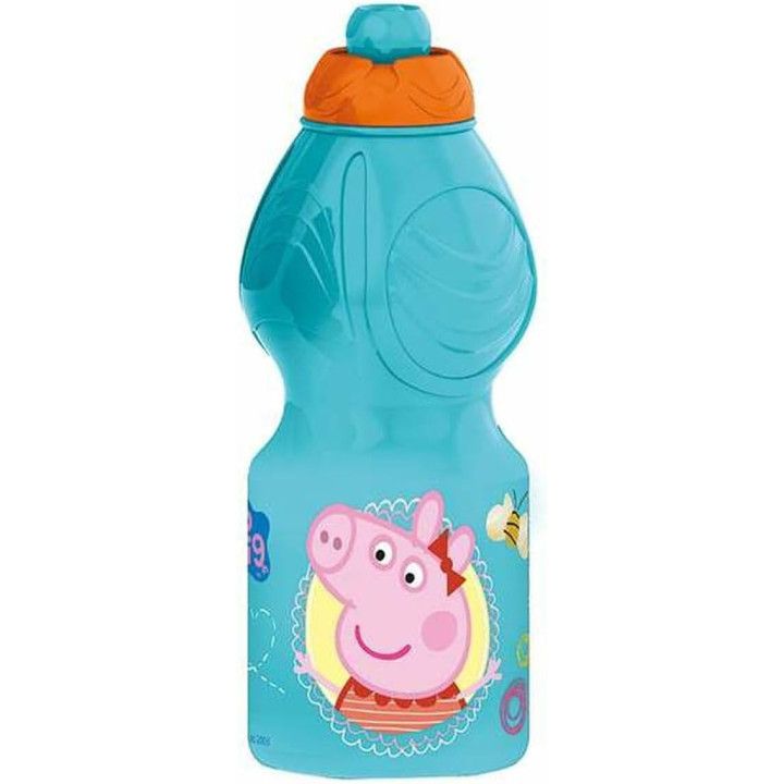 Stor Peppa Pig, botella infantil de plástico de 400 ml