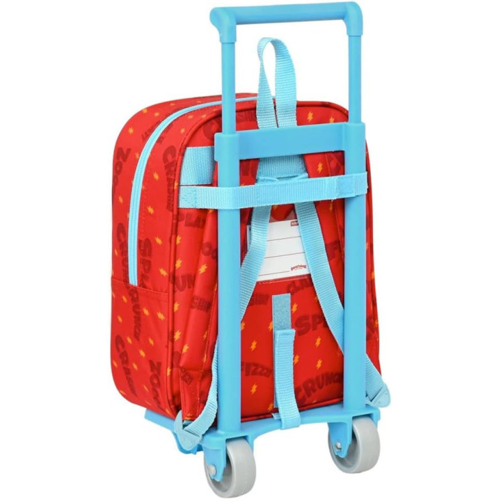Safta Superthings Kazoom Kids, mochila de guardería con carro, 22 × 10 × 27 cm