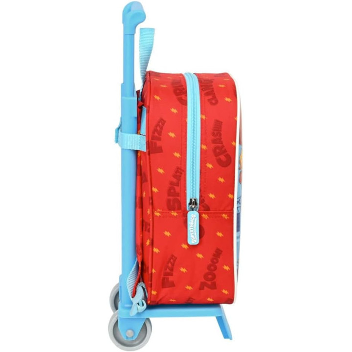 Safta Superthings Kazoom Kids, mochila de guardería con carro, 22 × 10 × 27 cm