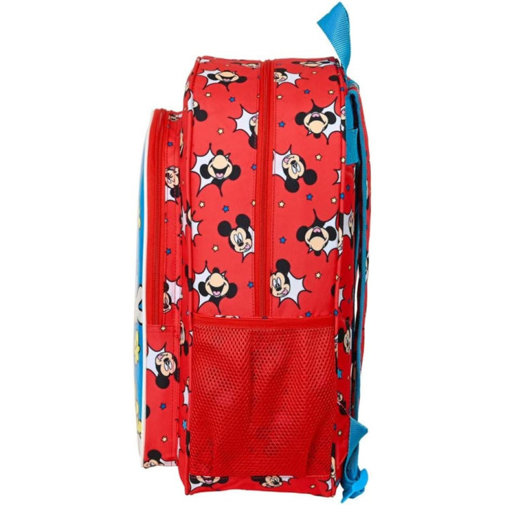 Safta Mickey Mouse Happy Smiles, mochila escolar de 33 × 14 × 42 cm