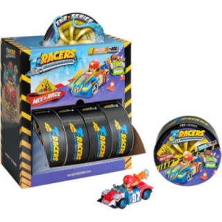 T-Racers Serie 2, colección completa de 8 coches y pilotos