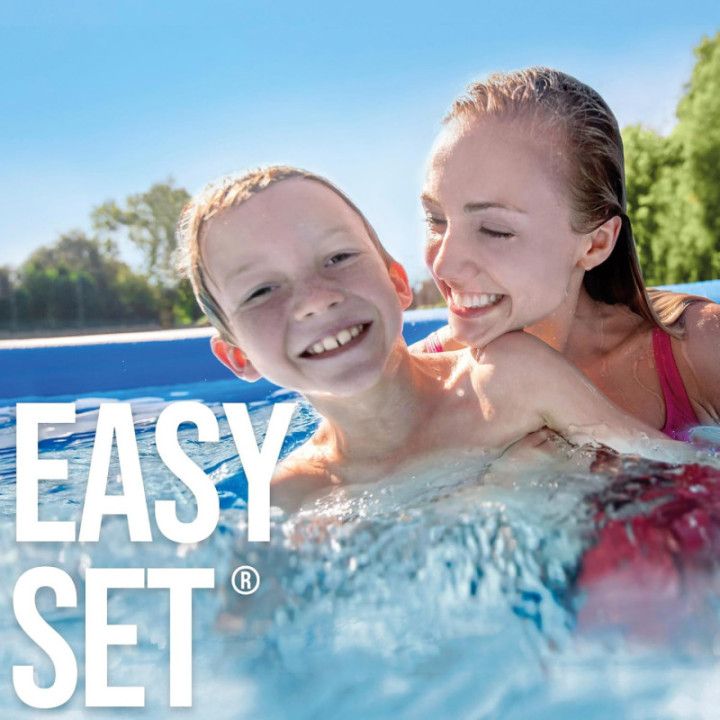 Intex Easy Set 55236, piscina hinchable de 244 × 61 cm y 1942 litros