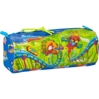 Safta Superzings Serie 5, estuche azul de 21 × 7 × 8 cm