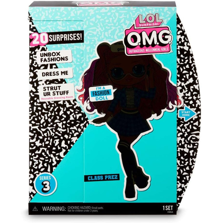 Giochi Preziosi L.O.L. Surprise! O.M.G. Serie 3 Class Prez