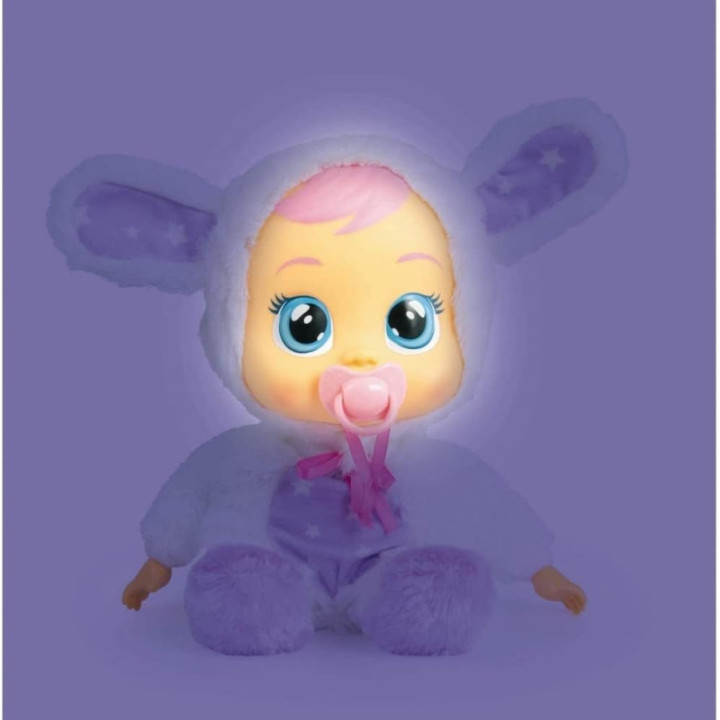 Bebés Llorones Buenas Noches Coney, muñeca con luz y 5 nanas