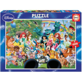 Educa 16297, puzzle de 1000 piezas El Maravilloso Mundo Disney II