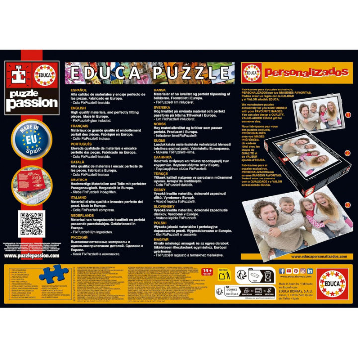 Educa 16297, puzzle de 1000 piezas El Maravilloso Mundo Disney II