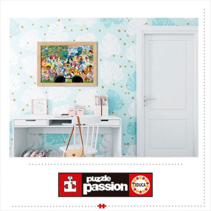 Educa 16297, puzzle de 1000 piezas El Maravilloso Mundo Disney II
