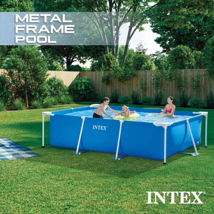 Intex 28272NP Small Frame, piscina desmontable de 300 × 200 × 75 cm