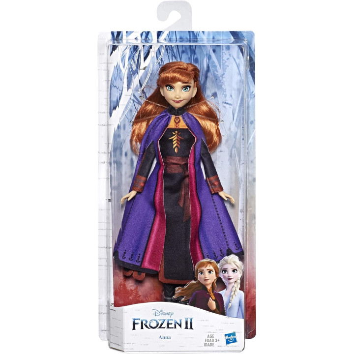 Disney Frozen 2 Anna, muñeca con conjunto inspirado en la película