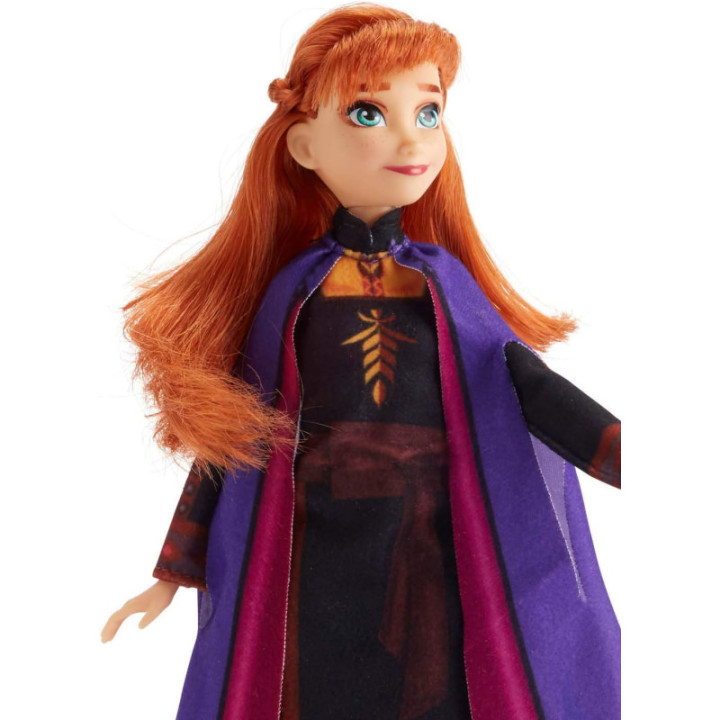 Disney Frozen 2 Anna, muñeca con conjunto inspirado en la película