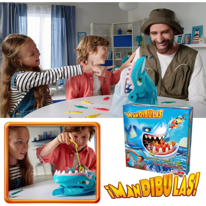 Mandíbulas Tibu, juego de pesca con tiburón para hasta 4 jugadores
