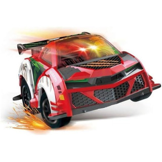 VTech Turbo Force Racers rojo, coche recargable con mando de muñeca en español