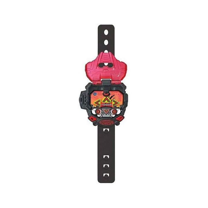 VTech Turbo Force Racers rojo, coche recargable con mando de muñeca en español