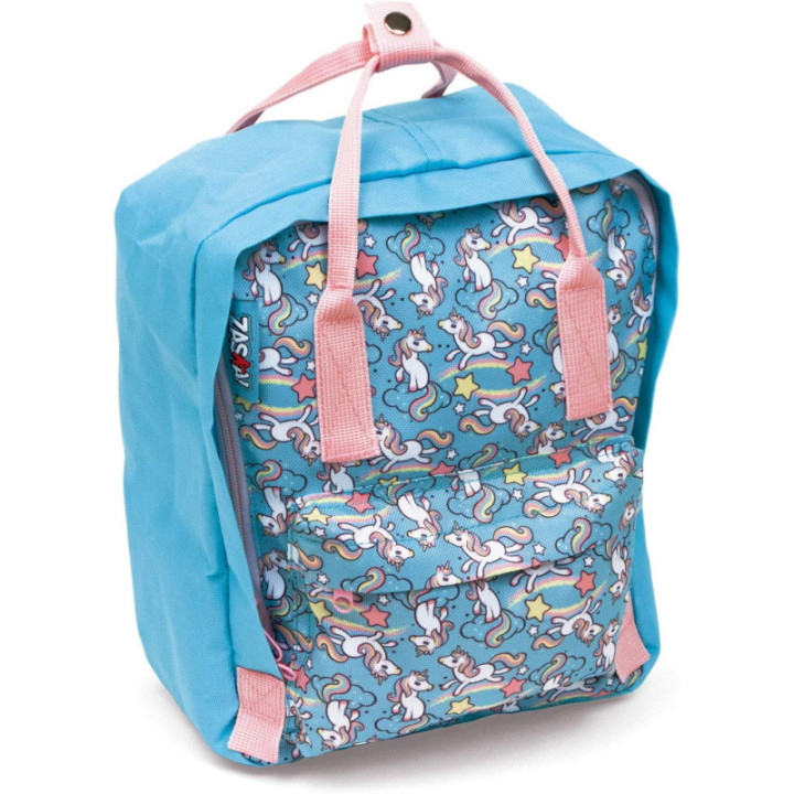 Zaska Unicornio, mochila rectangular, 27 × 28 × 13 cm