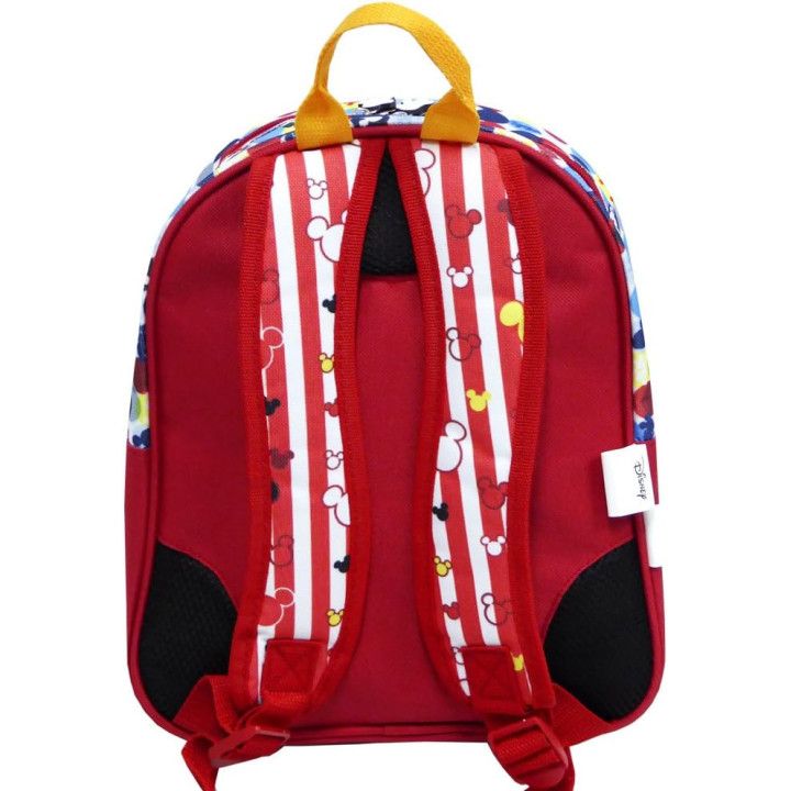 Disney Mickey Mouse, mochila electrónica que habla y graba la voz, 24 × 30 × 9 cm