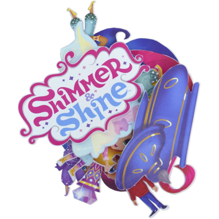 Shimmer and Shine Cife 40932, set creativo de historias con cojín