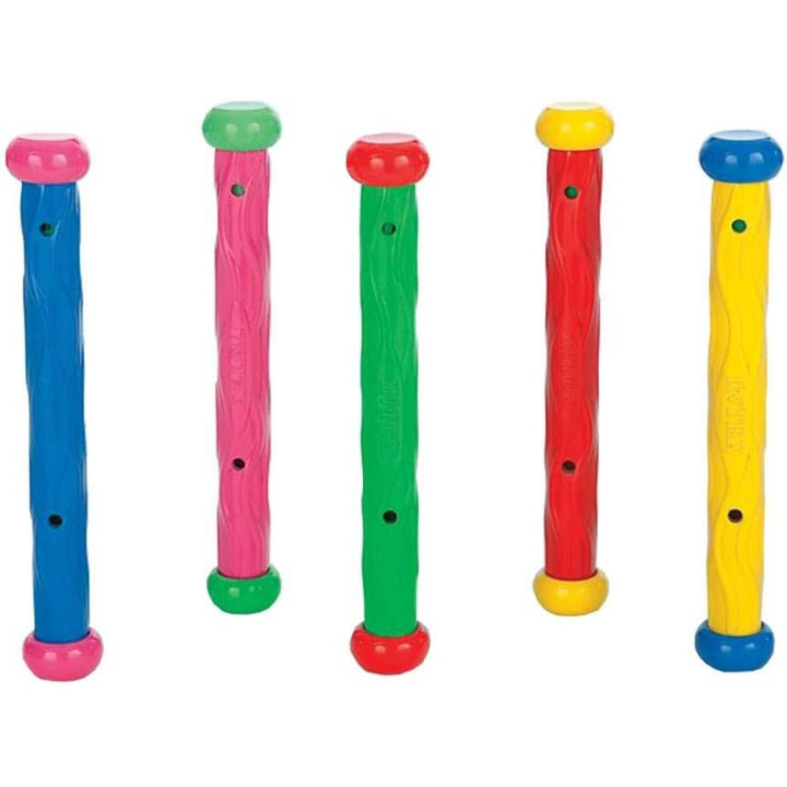 Intex 55504, juego de 5 palos de buceo de colores