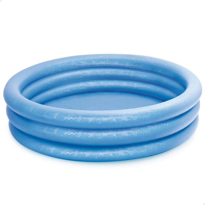 Intex 58446NP, piscina hinchable azul de 168 × 38 cm y 581 litros