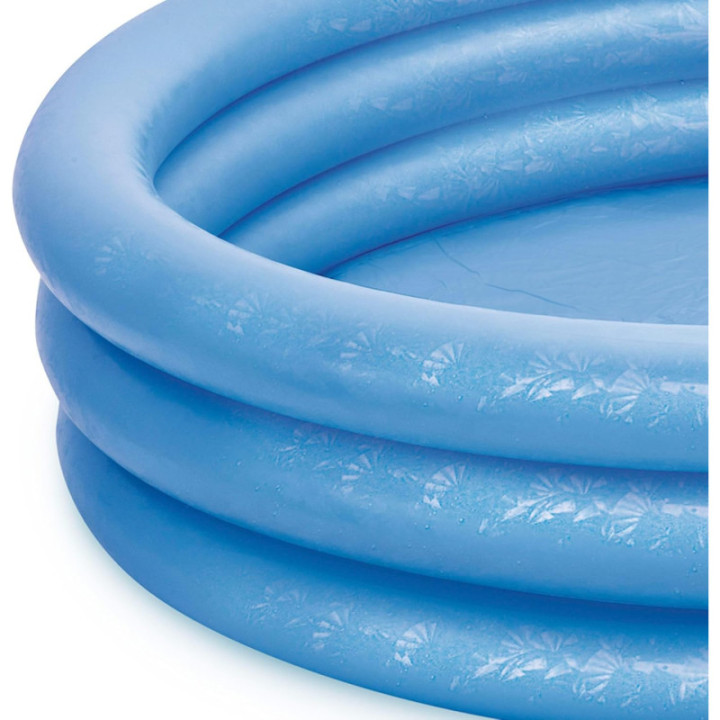 Intex 58446NP, piscina hinchable azul de 168 × 38 cm y 581 litros