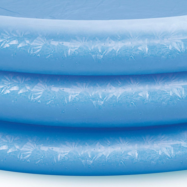 Intex 58446NP, piscina hinchable azul de 168 × 38 cm y 581 litros